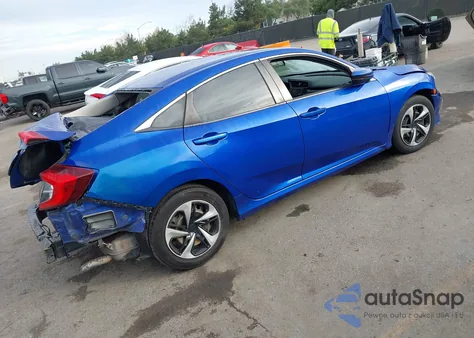 2019 Honda Civic Lx from USA, damaged, VIN 2HGFC2F65KH520350